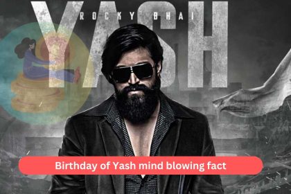 Birthday of famous Actor Yash