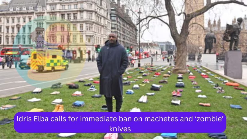 Idris Elba calls for immediate ban on machetes and ‘zombie’ knives