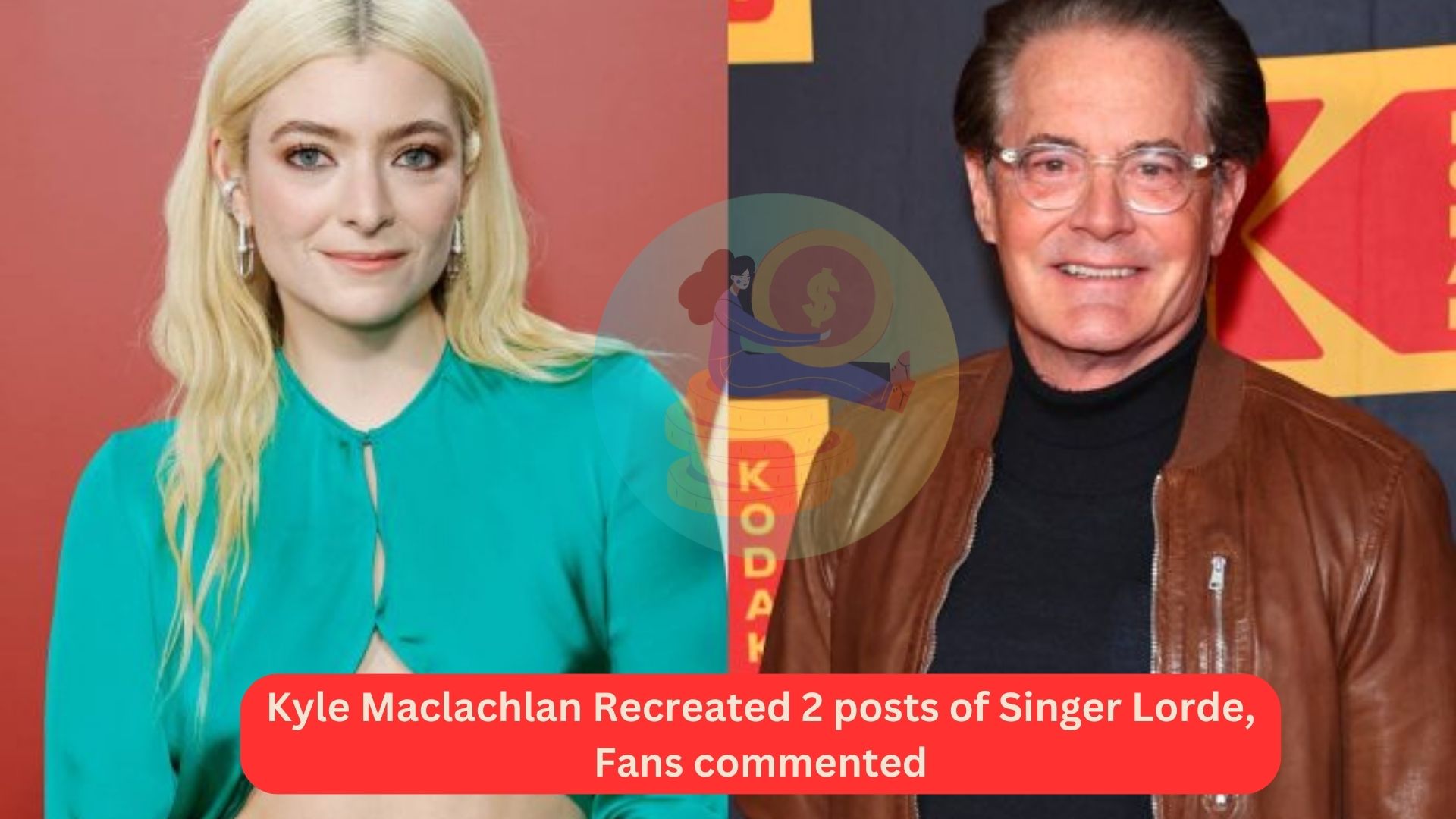 Kyle Maclachlan Recreated 2 posts of Singer Lorde, Fans commented