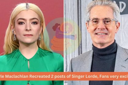 Kyle Maclachlan Recreated 2 posts of Singer Lorde, Fans very excited