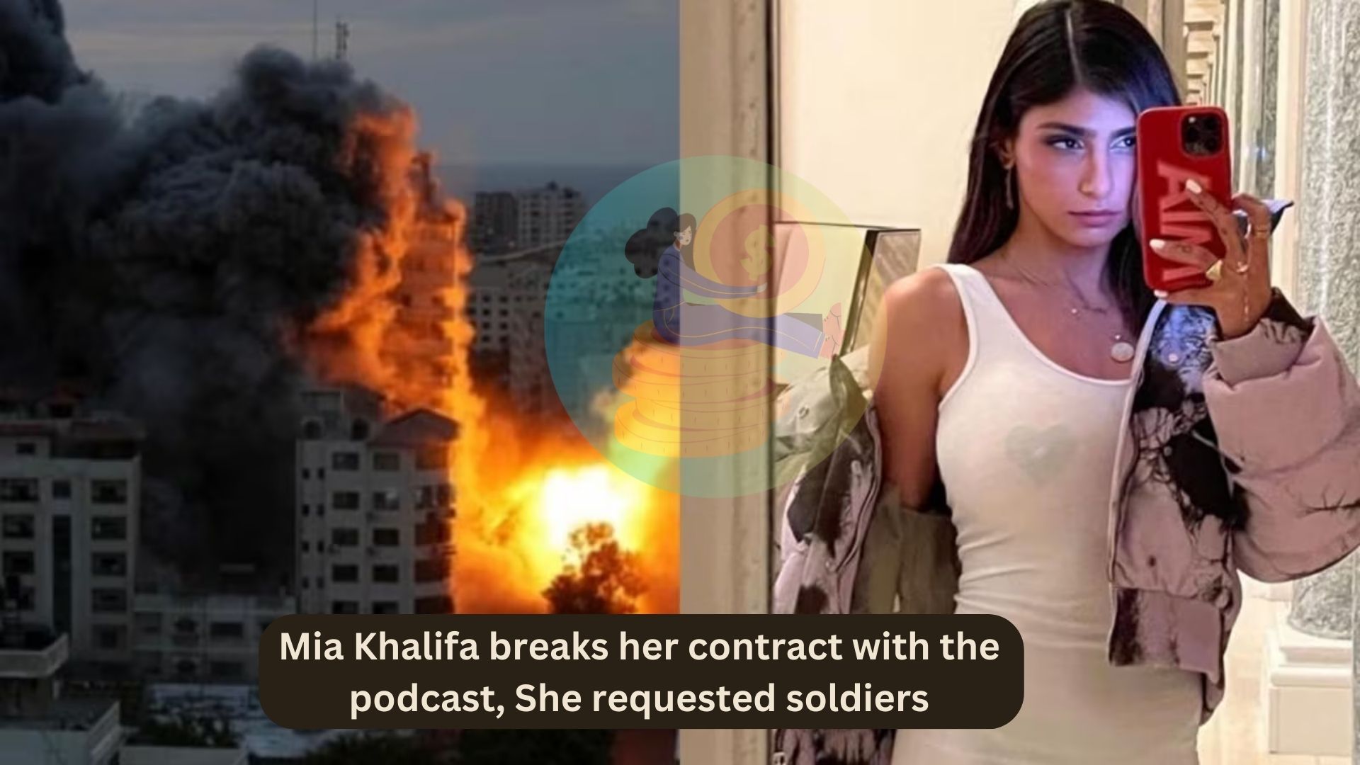 Mia Khalifa breaks her contract with the podcast, She requested soldiers
